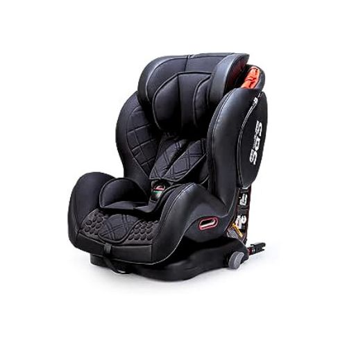 Star Ibaby BQ-06 - Silla de coche Reclinable con Isofix SPS, Grupo 1 2 3 (9-36 kg), 1 Unidad