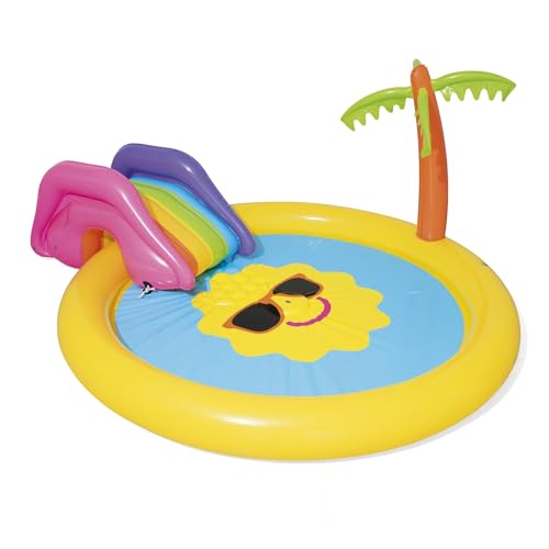 BESTWAY 53071 – Piscina Hinchable Infantil Play Pool 2.37m x 2.01m x 1.04m / 7’9»x 6’7»x 41»