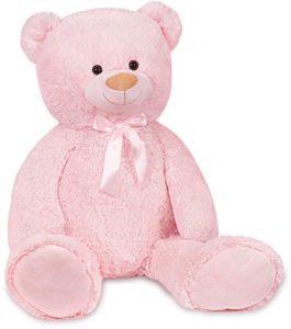 BRUBAKER Peluche Gigante XXL – Oso/Osito – 100 cm – Rosa