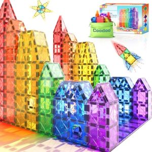 Bloques Magnéticos de Construcción Juguete Educativo Montessori para Niños y Niñas de 3 y 4 Años Bloques Magnéticos para Construcción Infantil Juguetes para Niños 3 Años Juguetes para Niños 3 Años