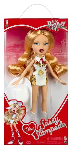 Bratz Sassy Stampede Cloe – Muñeca de Moda Coleccionable – Cowgirl Estilo Western con Conjunto de Ropa y Accesorios
