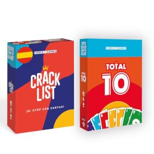 CRACK LIST Pack Juegos Familia Total 10 | Oferta Verano | 2-8 Jugadores | +10 años