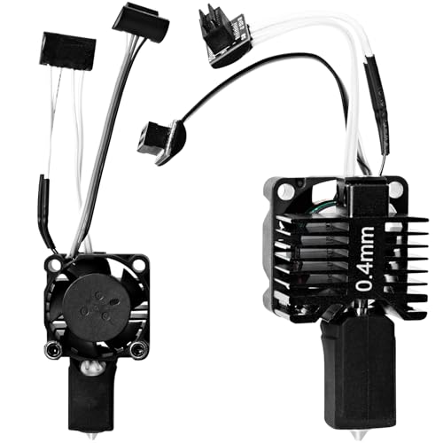 Cabezal de ventilador de acero endurecido compatible con Bambu Lab P1P/P1S