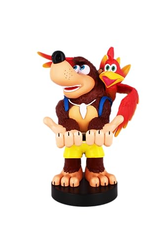 Cable Guys Rare Banjo-Kazooie Soporte Mando y Movil – Figuras Soporte para movil y Mando, Compatible con Xbox, PlayStation y la mayoría de mandos estándar, Accesorios Escritorio para Setup Gaming
