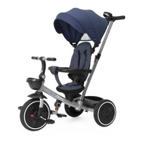 Chicco, 4in1 Trike Triciclo con Estructura de Metal, Ruedas Goma EVA, Cinturón de 4 Puntos, Manillar Telescópico y Capota Desmontable, Cochecito con Asiento Reversible, Cesta, Juguete 6 Meses – 5 Años