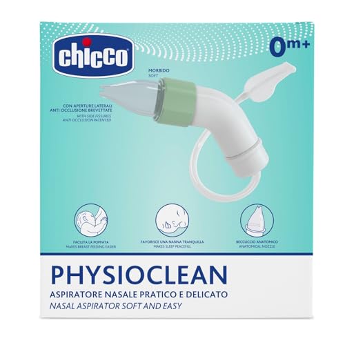 Chicco Physio Clean – Aspirador nasal con 3 sondas