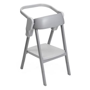 Chicco Torre de Aprendizaje Crescendo, Taburete De Estimulación Para Fomenta la Autonomía de los Niños, Kit Alzador Para Mesas y Encimeras, Accesorio Trona Crescendo, Color Gris