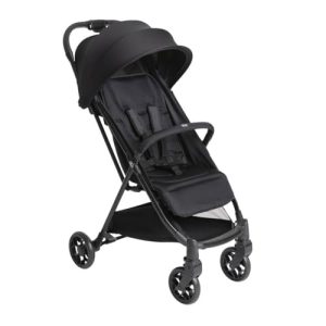 Chicco Urbino Silla de Paseo, Desde nascimiento hasta 22 Kg, Carrito Bebé, Plegado automatico con una sola mano, Compacto y Ligero, Capota con Protección UV50+, Respaldo Ajustable y Reclinable, Negro
