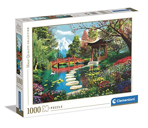 Clementoni – Puzzle 1000 Piezas Fuji Garden (39513.2)