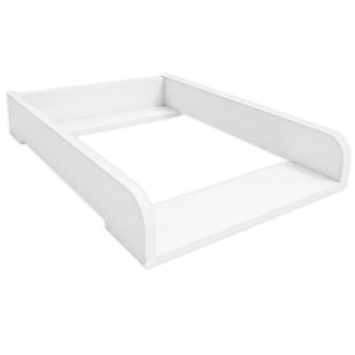 ComfortCove Cambiador Laterales Redondeados, 53,2 x 70cm, Blanco