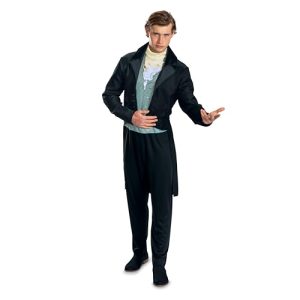 Disguise Disfraz oficial de Bridgerton Brother, disfraz oficial de Bridgerton para adultos con camiseta y pantalones, talla para adulto (42-46)