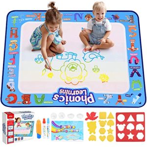 EUCOCO Pintura al Agua Mat Infantil, Juegos Educativos, Regalo de Cumpleaños, Navidad, Juguetes para Bebes y Niños de 1 a 5 Años