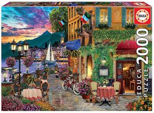 Educa – Puzzle 2000 Piezas para Adultos | Italian Fascino | Rompecabezas Difícil y Artístico de Italia | Puzzle Paisaje Decorativo y Relajante | Recomendado A Partir de 14 años (18009)