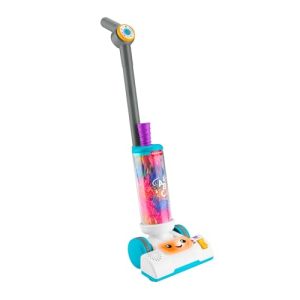 Fisher-Price Laugh & Learn Aspiradora 2-en-1 para niños, multilingüe