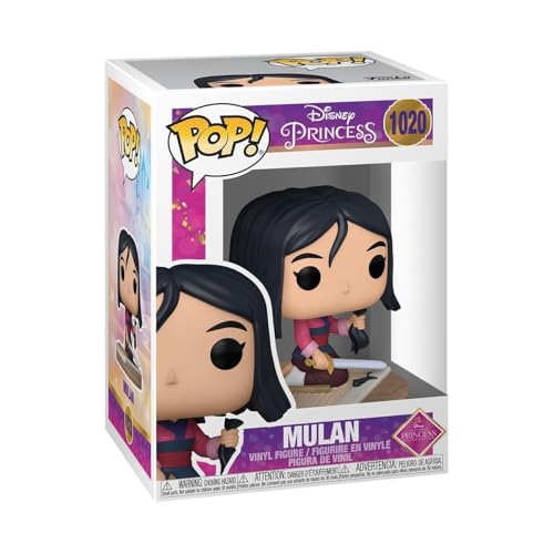 Funko POP! Disney: Ultimate Princess – Mulan – Disney Princesses – Princesas Disney – Figura de Vinilo Coleccionable – Idea de Regalo – Mercancia Oficial – Juguetes para Niños y Adultos