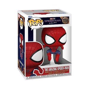 Funko POP! Marvel: Spiderman No Way Home 2021 – Spider-Man – Leaping SM3 – Figuras Miniaturas Coleccionables Para Exhibición – Idea De Regalo – Mercancía Oficial – Juguetes Para Niños Y Adultos