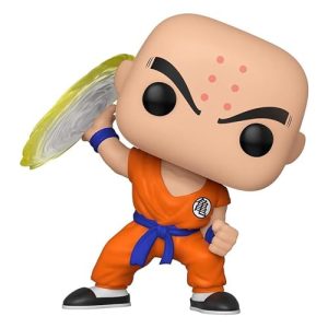 Funko Pop! Animation: Dragon Ball Z – Krillin with Destructo Disc Dragonball – Figura de Vinilo Coleccionable – Idea de Regalo- Mercancia Oficial – Juguetes para Niños y Adultos – Anime Fans