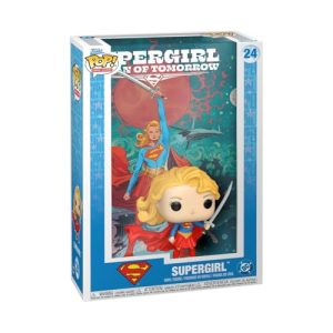 Funko Pop! Comic Cover: DC- Supergirl – Figura de Vinilo Coleccionable – Idea de Regalo – Mercancía Oficial – Juguetes para niños y Adultos – Figura Modelo para coleccionistas y exhibición