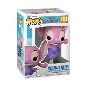 Funko Pop! Disney: Lilo & Stitch – Mermaid Angel – Figura de Vinilo Coleccionable – Idea de Regalo – Mercancía Oficial – Juguetes para niños y Adultos – Figura Modelo para coleccionistas y exhibición