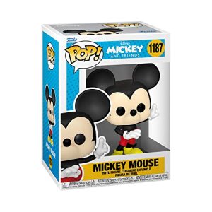 Funko Pop! Disney: Mickey and Friends – Mickey Mouse – Figura de Vinilo Coleccionable – Idea de Regalo – Mercancía Oficial – Juguetes para niños y Adultos – Figura Modelo para coleccionistas