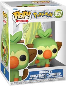 Funko Pop! Games: Pokemon – Grookey – Figuras Miniaturas Coleccionables para Exhibición – Idea De Regalo – Mercancía Oficial – Juguetes para Niños Y Adultos – Fans De Video Games