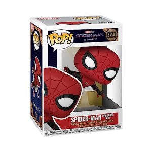 Funko Pop! Marvel: – Spider-Man – (Upgraded Suit) – Figura de Vinilo Coleccionable – Idea de Regalo – Mercancia Oficial – Juguetes para Niños y Adultos