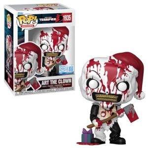 Funko Pop! Movies Terrifier 3 Figura Exclusiva Art The Clown con Hacha