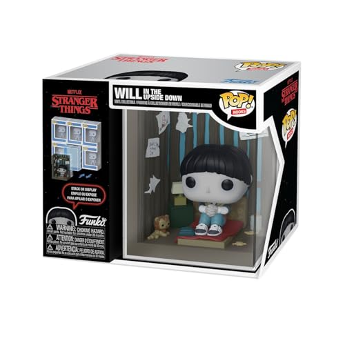 Funko Pop! Nooks: Netflix – Stranger Things – Will in The Upside Down – Stack or Display – Figura de Vinilo Coleccionable – Idea de Regalo – Mercancía Oficial – Juguetes para niños y Adultos