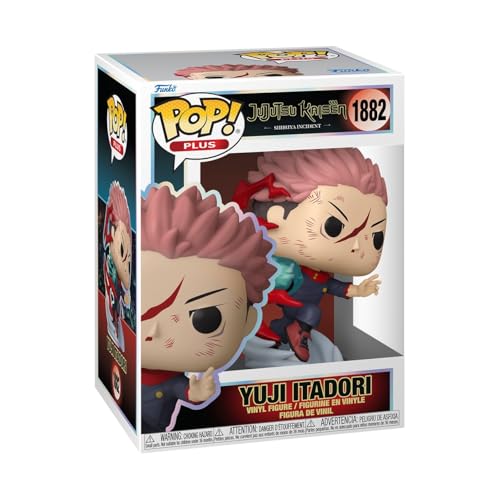 Funko Pop! Plus: Jujutsu Kaisen – JJK – Yuji Itadori – Figura de Vinilo Coleccionable – Idea de Regalo – Mercancía Oficial – Juguetes para niños y Adultos – Figura Modelo para coleccionistas