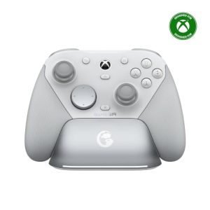 GameSir G7 Pro Mando 1000Hz con Estación de Carga: Xbox Series X|S, Xbox One, Win 10/11 & Android – Joysticks TMR, Gatillos Ajustables & 4 Botones Programables – Blanco Mec