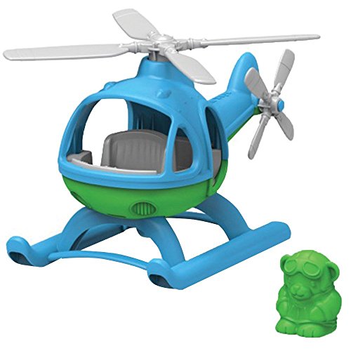 Green Toys Helicopter, Blue, 5.875 in*9.625 in*6.125 in