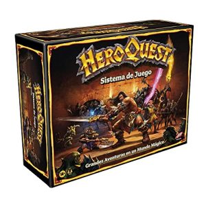 Hasbro Gaming Avalon Hill – Sistema de Juego HeroQuest – Juego de Aventuras en Mazmorras para 2 a 5 Jugadores a Partir de 14 años