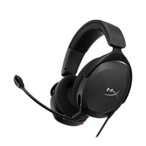 HyperX Cloud Stinger 2 Core, Cascos gaming para PC, Drivers de 40 mm y Audio Envolvente, 3.5 mm, Micrófono Plegable con cancelación de ruido – Negro