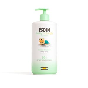 ISDIN Baby Naturals Loción Hidratante Corporal para Bebé con Un 96% de Ingredientes de Origen Natural, 750 Mililitros