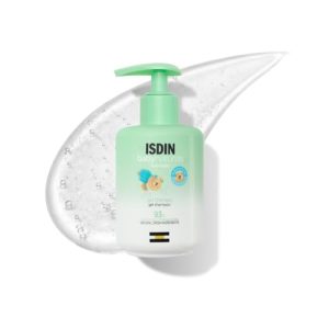 ISDIN BabynaturalsGel Champú, Gel Champú Para El Cuidado De La Piel Y Cabello Del Bebé, 93% De Ingredientes De Origen Natural, No Pica En Los Ojos, Testado Pediátrica Y Oftalmológicamente – 400 ml