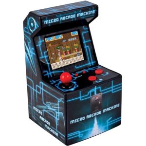 ITAL – Consola Mini Arcade recreativa portátil con 250 Juegos Perfecta para Regalo de niños y Adultos con diseño Retro (Azul)