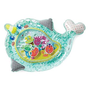 Infantino Pat & Play Water Mat – Alfombra de juego interactiva para bebé, juegos sensoriales para bebés y niños pequeños, alfombrilla táctil para y estimular el desarrollo sensorial