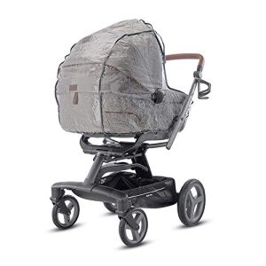 Inglesina A096KB000 – Protector De Lluvia Para Cochecito, Compatible Con Quad/Trilogy/Aptica