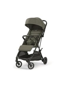 Inglesina NOW Silla de Paseo Compacta Ligera 7,2 kg, Cierre Automático One Touch, Respaldo Reclinable 170°, Capota UPF 50+, desde el Nacimiento hasta 22 kg, Sprint Green