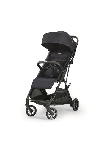 Inglesina NOW Silla de Paseo Compacta Ligera 7,2 kg, Cierre Automático One Touch, Respaldo Reclinable 170°, Capota UPF 50+, desde el Nacimiento hasta 22 kg, Splash Blue