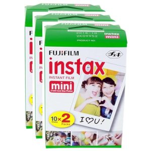 Instax – Fujifilm Mini película Bundle Pack (60 Disparos)