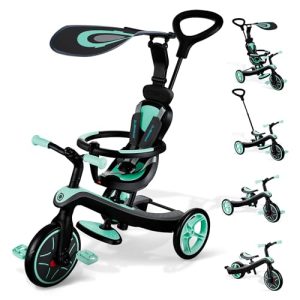 Jeu de plein air Globber Explorer Trike 4 en 1 Vert