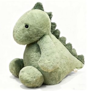 Juguete de Dinosaurio,25cm Peluche Animal de Peluche Soft Juguete de Peluches Fiesta en Casa Regalo para Niños Verde