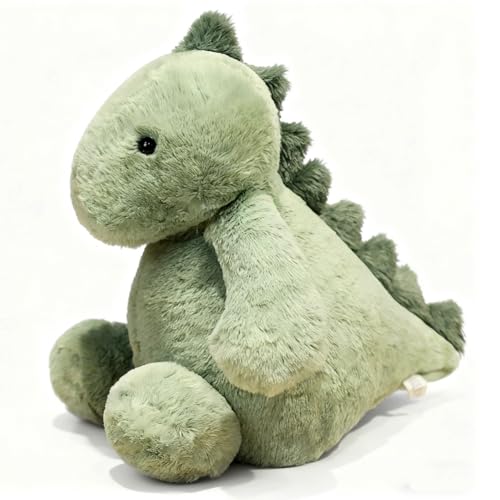 Juguete de Dinosaurio,25cm Peluche Animal de Peluche Soft Juguete de Peluches Fiesta en Casa Regalo para Niños Verde