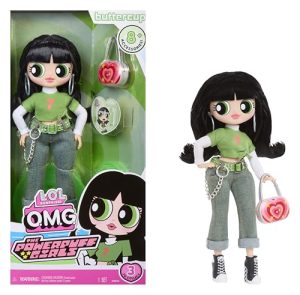 L.O.L. Surprise! OMG The Powerpuff Girls Doll – Buttercup – Incluye 1 Muñeca, Embalaje Ciego, Viene con Traje y Accesorios, Colecciona Las 3