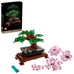 LEGO Botanicals Bonsái Kit de Maquetas y Manualidades para Adultos – Decoración para el Hogar y la Oficina, Flores y Plantas Artificiales, Regalo para Mujeres y Hombres, Madres, Pareja 10281