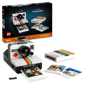 LEGO Ideas Cámara Polaroid OneStep SX-70, Regalo Vintage para Hombres, Mujeres y Fotógrafos, Kit de Manualidades y Maqueta para Adultos Coleccionistas, Actividad de Construcción Creativa 21345