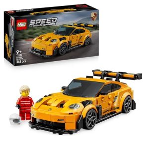 LEGO Speed Champions Superdeportivo Porsche 911 GT3 RS – Maqueta de Coche de Juguete con Minifigura de Conductor – Regalo de Cumpleaños para Niños de 9+ Años 77239