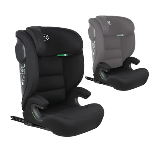 MS BabyWorld – BETA y ALPHA – Silla de coche Isofix Grupo 2/3 y alzador convertible | I-Size R129 | Universal | 15-36 kg | 100-150 cm | Cinturón de seguridad | Para bebés y niños