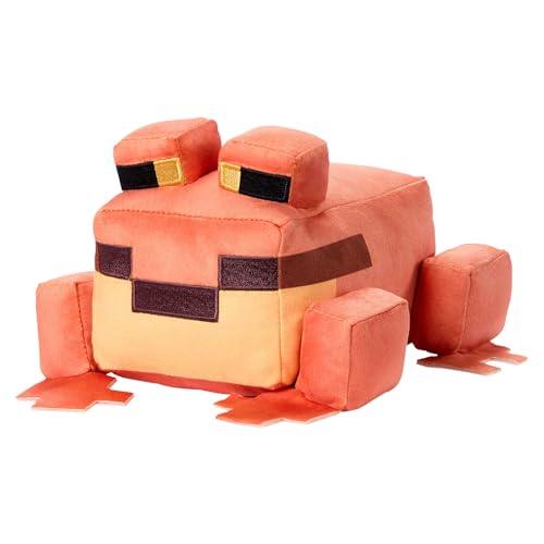 Mattel Minecraft Rana Peluche, muñeco blandito Coleccionable Inspirado en el Personaje del Videojuego, 20,32cm, JDW11